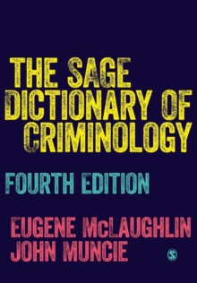 Image for The SAGE dictionary of criminology