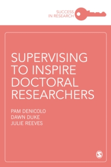 Image for Supervising to Inspire Doctoral Researchers