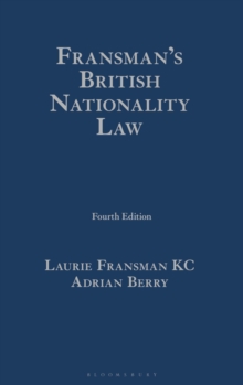 Image for Fransman’s British Nationality Law