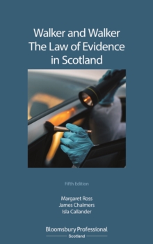 Image for Walker and Walker: The Law of Evidence in Scotland