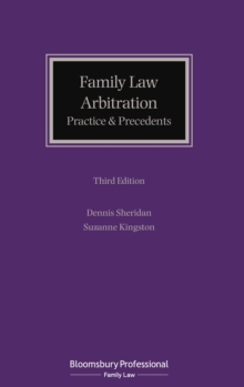Image for Family law arbitration  : practice and precedents