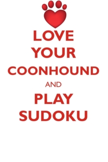 Image for LOVE YOUR COONHOUND AND PLAY SUDOKU REDBONE COONHOUND SUDOKU LEVEL 1 of 15