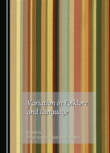 Image for Variation in folklore and literature