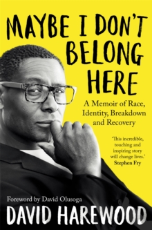 Image for Maybe I don't belong here  : a memoir of race, identity, breakdown and recovery