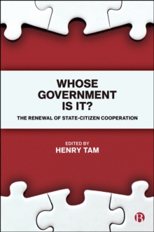 Image for Whose government is it?: The renewal of state-citizen cooperation