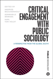 Image for Critical engagement with public sociology  : a perspective from the Global South