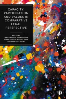 Image for Capacity, Participation and Values in Comparative Legal Perspective
