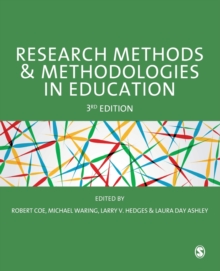 Image for Research methods & methodologies in education