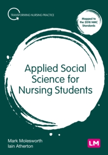 Image for Applied social science for nursing students