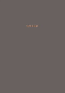 Charcoal Soft Touch A5 Diary 2020