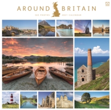 Around Britain in 365 Days Square Wall Calendar 2021