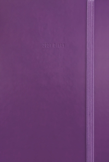 Fashion Diary Purple Soft Touch Pocket Diary 2021