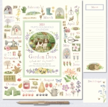 Garden Days Square Wall Planner Calendar 2021