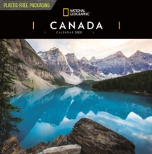 Canada National Geographic Square Wall Calendar 2021