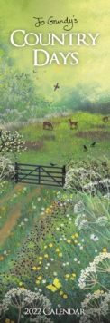 Country Days, Jo Grundy Slim Calendar 2022