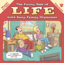 Funny Side of Life Square Wiro Wall Planner Calendar 2022
