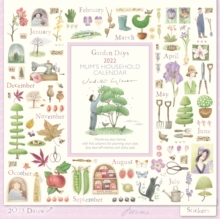 Garden Days Square Wall Planner Calendar 2022
