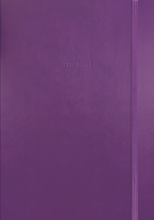Fashion Diary Purple Soft Touch A5 Diary 2022
