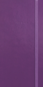 Fashion Diary Purple Soft Touch Slim Diary 2022