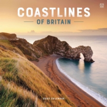 COASTLINE OF BRITAIN SQUARE WALL CALENDA