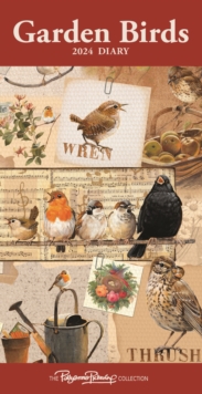 Image for Garden Birds by Pollyanna Slim Diary 2024