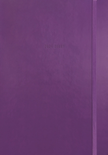 Purple Soft Touch A5 Diary 2024