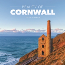 Beauty of Cornwall Square Wall Square Wall Calendar 2025