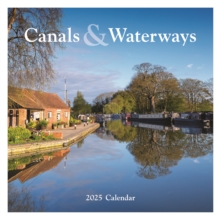 Canals & Waterways Square Wall Calendar 2025
