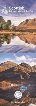 Scottish Mountains & Lochs Slim Calendar 2025