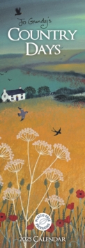 Country Days, Jo Grundy Slim Calendar 2025