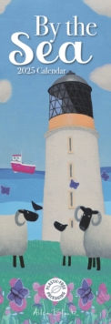By The Sea Slim Calendar 2025