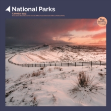 National Parks Square Wall Calendar 2025