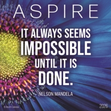 Image for Aspire Square Wall Sunday Start Calendar