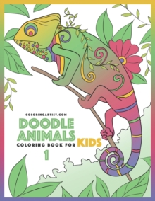 Image for Doodle Animals Coloring Book for Kids 1