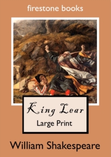 Image for KING LEAR LARGE-PRINT EDITION