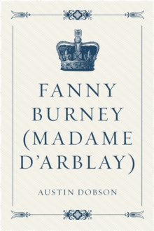 Image for Fanny Burney (Madame D'Arblay)
