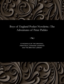 Image for Boys of England Pocket Novelette. : The Adventures of Peter Pickles