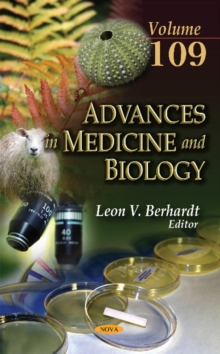 Image for Advances in Medicine & Biology : Volume 109
