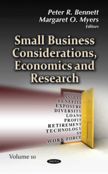 Image for Small Business Considerations, Economics and Research : Volume 10