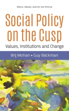 Image for Social Policy on the Cusp : Values, Institutions and Change