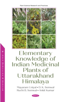 Image for Elementary Knowledge of Indian Medicinal Plants of Uttarakhand Himalaya