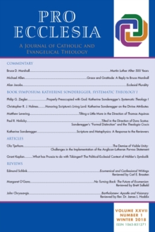Image for Pro ecclesia.: a journal of Catholic and evangelical theology
