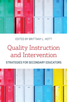 Image for Quality Instruction and Intervention: Strategies for Secondary Educators