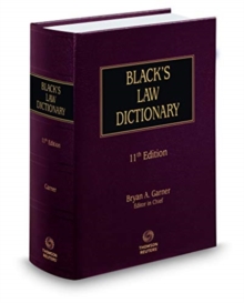 Image for Black's law dictionary