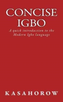 Image for Concise Igbo
