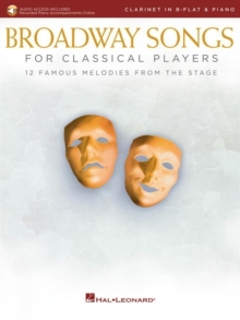 Image for BROADWAY SONGS FOR CLASSICAL PLAYERSCLAR