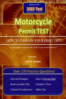 Image for Motorcycle Permit Test How to Pass on Your First Try!