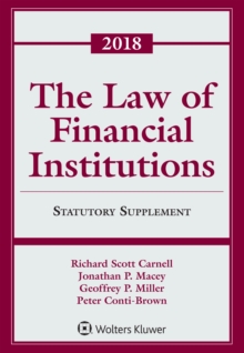 Image for Law of Financial Institutions: 2018 Statutory Supplement