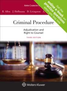 Image for Criminal Procedure: Adjudication and the Right to Counsel
