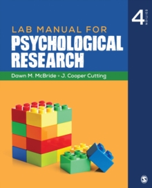Image for Lab Manual for Psychological Research